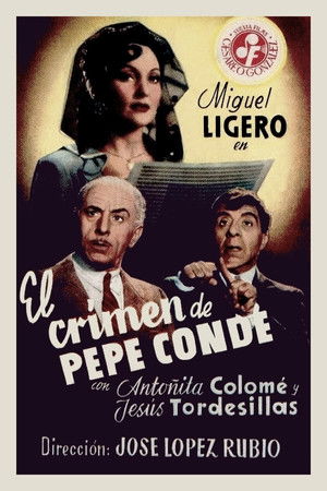 El crimen de Pepe Conde poszter