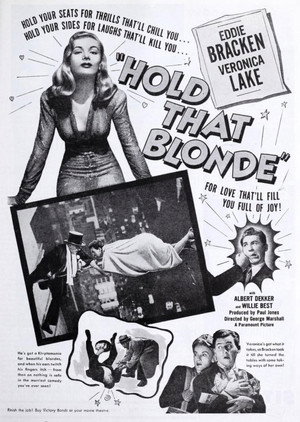 Hold That Blonde! poszter