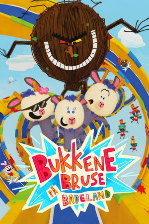 Bukkene Bruse på badeland poszter