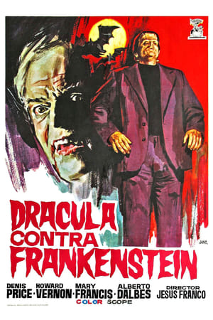 Dracula contra Frankenstein poszter