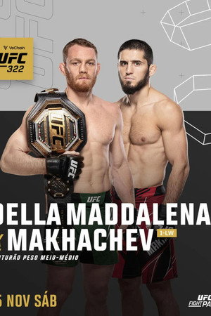 UFC 322: Della Maddalena vs. Makhachev poszter