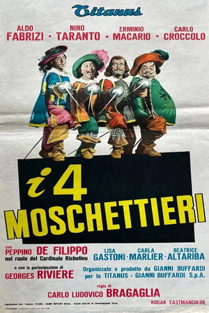 I 4 moschettieri poszter