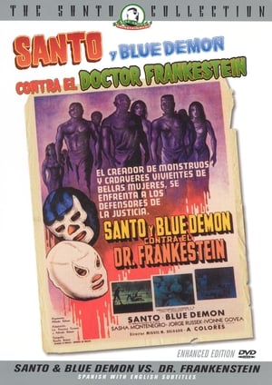 Santo y Blue Demon contra el doctor Frankenstein poszter