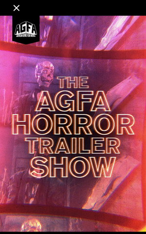 The AGFA Horror Trailer Show poszter