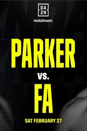 Joseph Parker vs. Junior Fa poszter