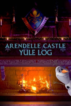 Az Arendelle kastély kandallójánál poszter