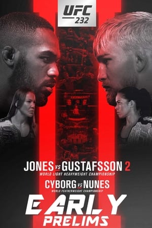 UFC 232: Jones vs. Gustafsson 2 poszter