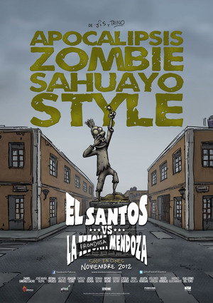 El Santos vs la Tetona Mendoza poszter