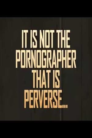 It Is Not the Pornographer That Is Perverse... poszter