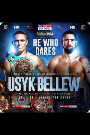 Oleksandr Usyk vs. Tony Bellew poszter