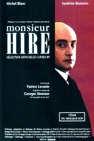 Monsieur Hire poszter