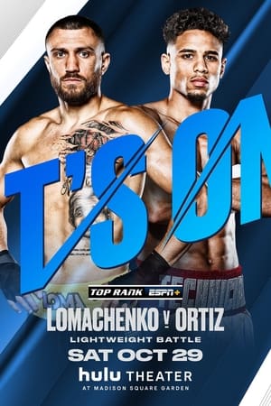 Vasyl Lomachenko vs. Jamaine Ortiz poszter