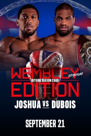 Anthony Joshua vs. Daniel Dubois poszter