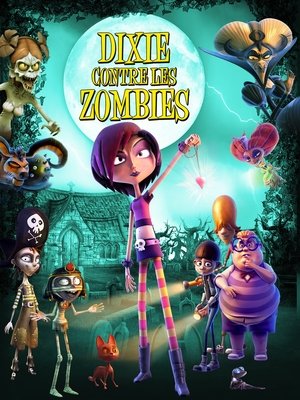 Dixie y la rebelión zombi poszter