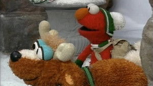 Elmo megmenti a karácsonyt háttérkép
