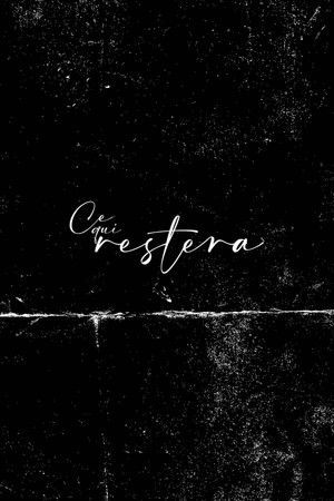 Ce qui restera poszter