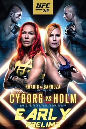 UFC 219: Cyborg vs. Holm poszter