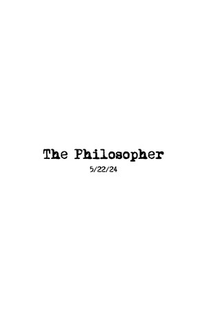 The Philosopher poszter