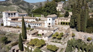 L'Alhambra, forteresse méditerranéenne háttérkép