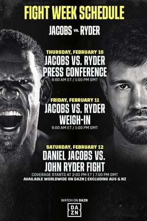 Daniel Jacobs vs. John Ryder poszter