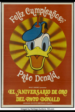 Donald Duck's Birthday Party poszter