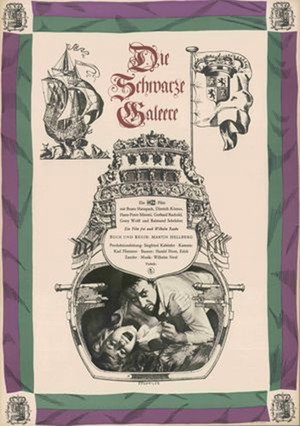 Die schwarze Galeere poszter