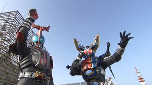 仮面ライダーカブト 誕生！ガタックハイパーフォーム!! háttérkép