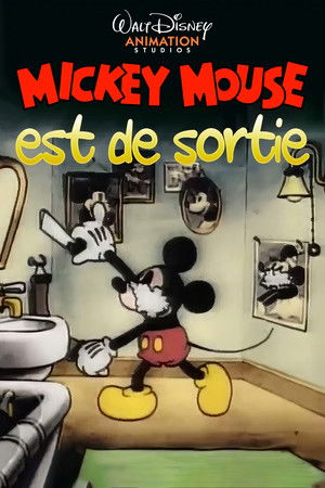 Mickey Steps Out poszter