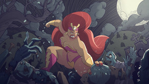 ZsaZsa Zaturnnah vs The Amazonistas of Planet X háttérkép