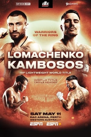 Vasyl Lomachenko vs. George Kambosos Jr. poszter