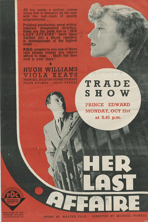 Her Last Affaire poszter