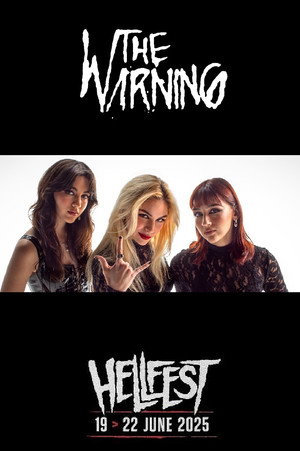 The Warning - Hellfest 2025 poszter