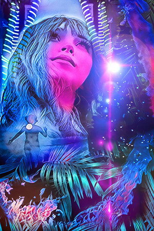 Girl in the Palms poszter