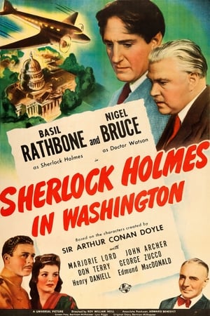 Sherlock Holmes in Washington poszter