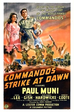 Commandos Strike at Dawn poszter