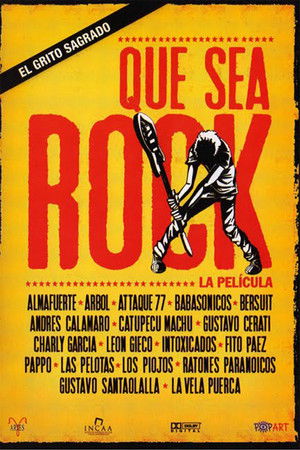 Que sea rock poszter