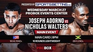 Joseph Adorno vs. Nicholas Walters háttérkép