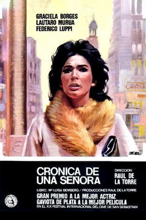 Crónica de una señora poszter