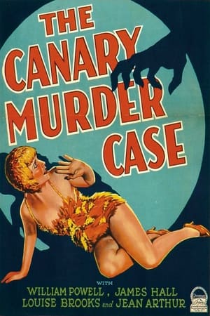 The Canary Murder Case poszter