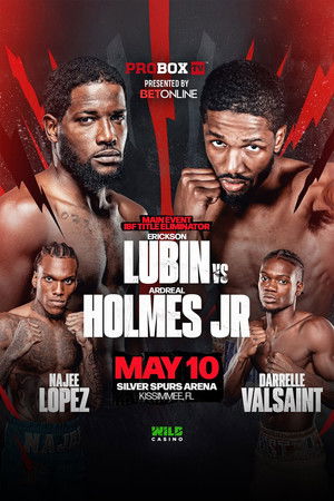 Erickson Lubin vs. Ardreal Holmes Jr poszter