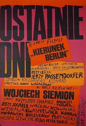 Ostatnie dni poszter