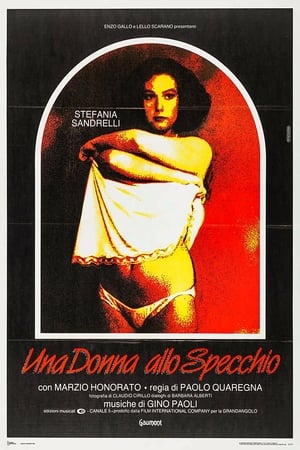 Una donna allo specchio poszter