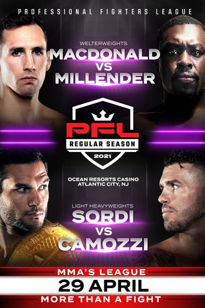 PFL 2021 #2: Regular Season - MacDonald vs. Millender poszter