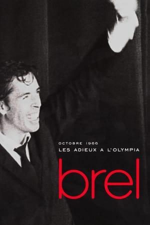 Jacques Brel - Les Adieux à l'Olympia poszter