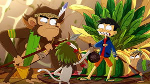 Si Juki the Movie: Harta Pulau Monyet háttérkép