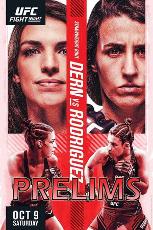 UFC Fight Night 194: Dern vs. Rodriguez poszter