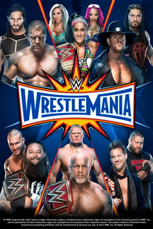 WWE WrestleMania 33 poszter
