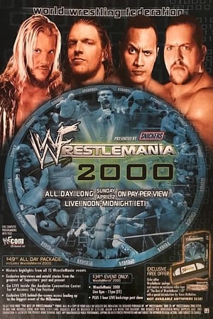 WWE WrestleMania 2000 poszter