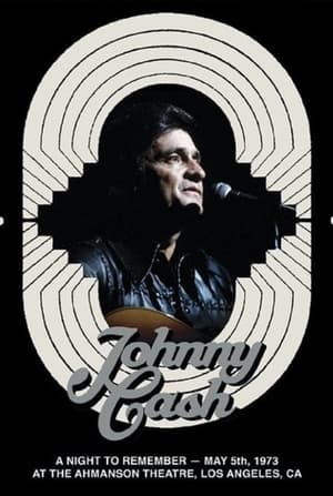 Johnny Cash - A Night to Remember 1973 poszter