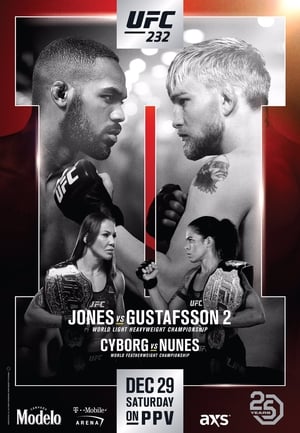 UFC 232: Jones vs. Gustafsson 2 poszter